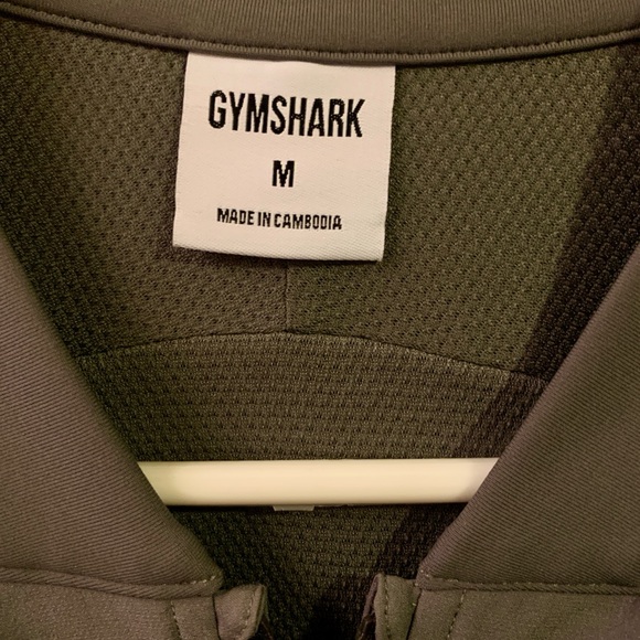 Gymshark Men's Long Sleeve Full-Zip Studio Jacket Core Olive- Men’s Size Medium - Picture 2 of 11